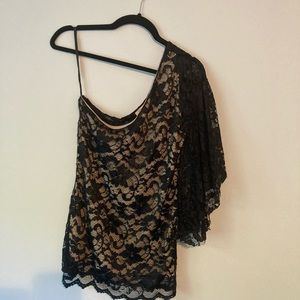 Arden B one shoulder top